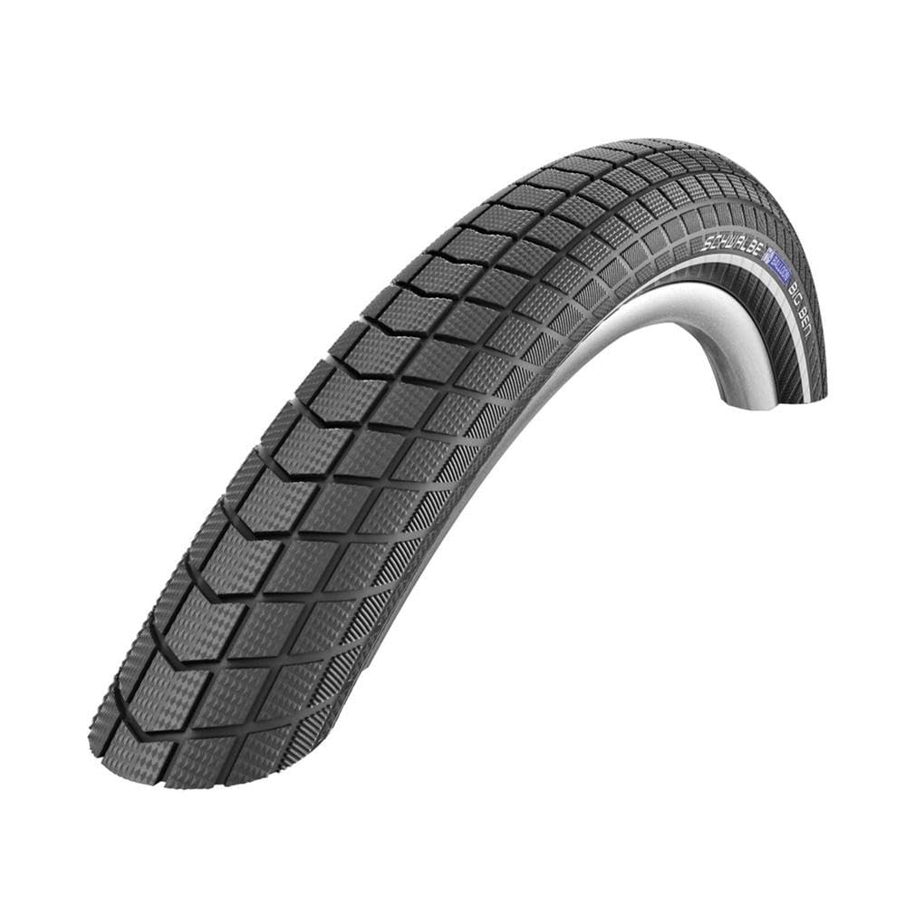 

Schwalbe Big Ben Black Reflex Clincher Tire [Оригинал] 20x2.15 [Городской/Байк-байк/Небольшой транспорт/Городская езда]