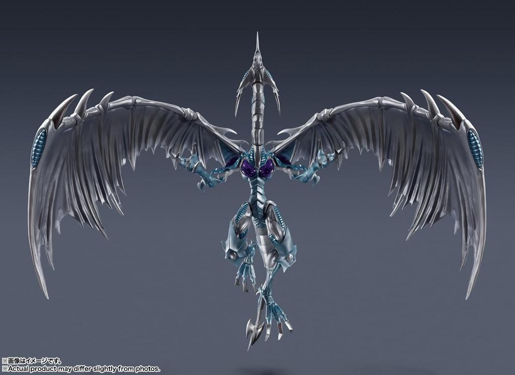 TAMASHII NATIONS MonsterArts Stardust Approximately PVC ABS Painted Action Figure S.H. Yu-Gi-Oh! 5D's Dragon, 530mm, &