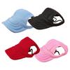 Fashion Pet Baseball Hat Buckle Adjustment Dress Up Polyester Adjustable Summer Dog