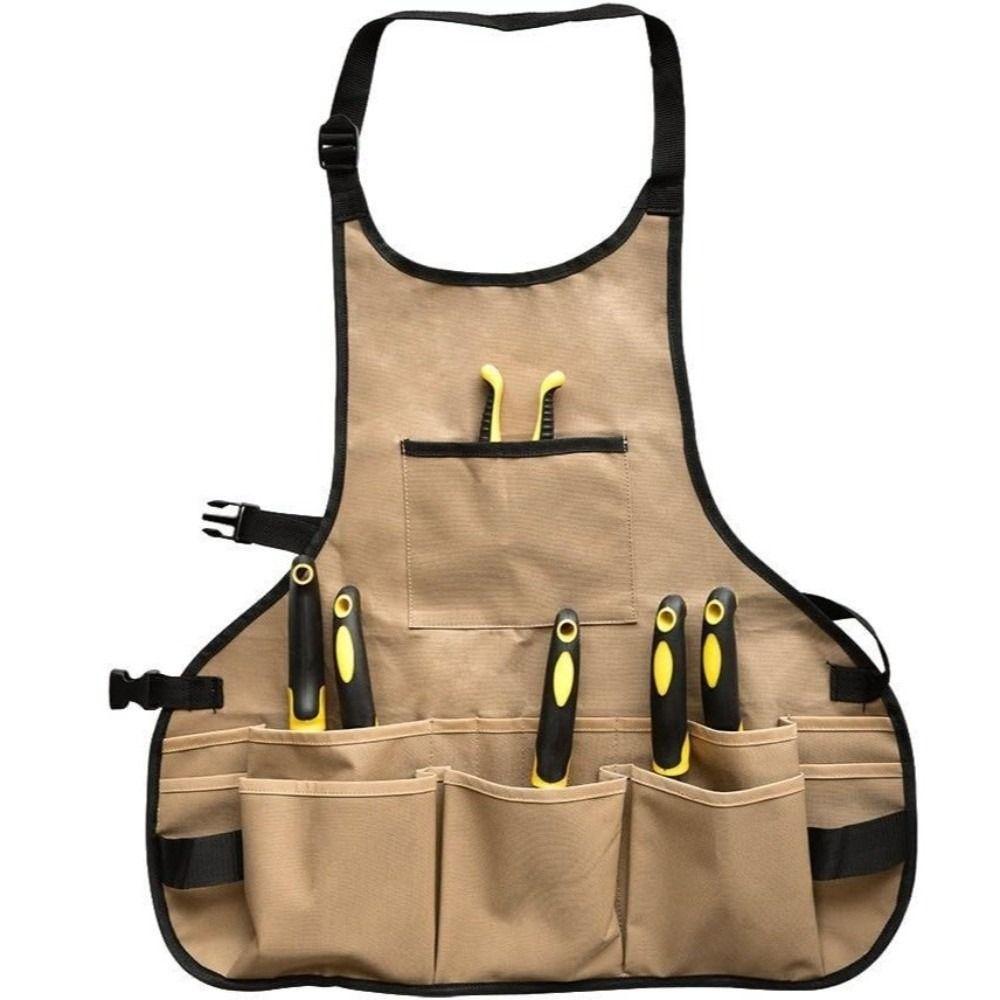 Multifunctional Gardening Apron Oxford Belt Woodworking Tool Bag Garden Tool Apron  Kitchen