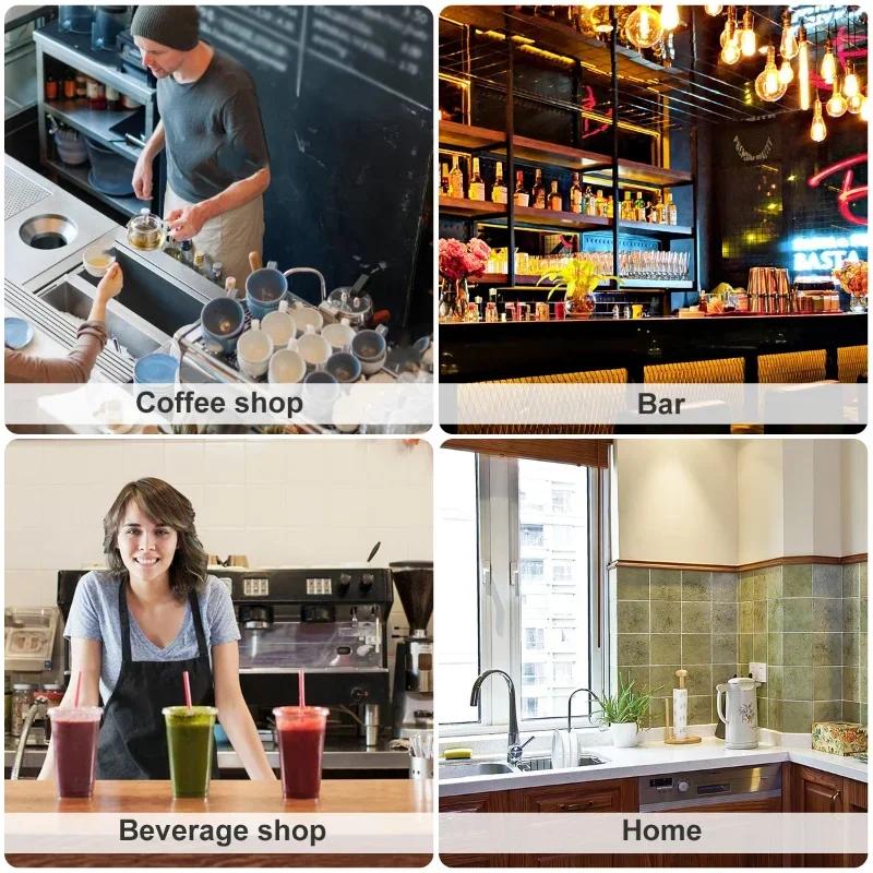 Water Bottle Pressure Accessories Cup High Vacuum Flasks Washer Coffee Automatic Fully Sink Bar Home Household Stanleys In