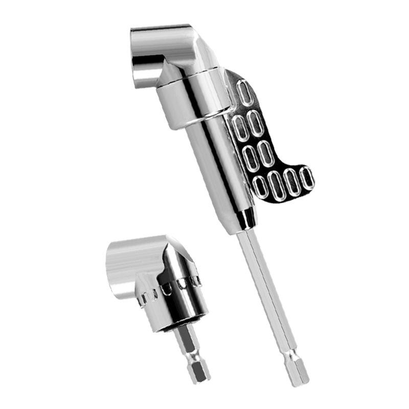GeiBei 105° Bend Screwdriver Direction Changer with Hex Shank for Electric Drills