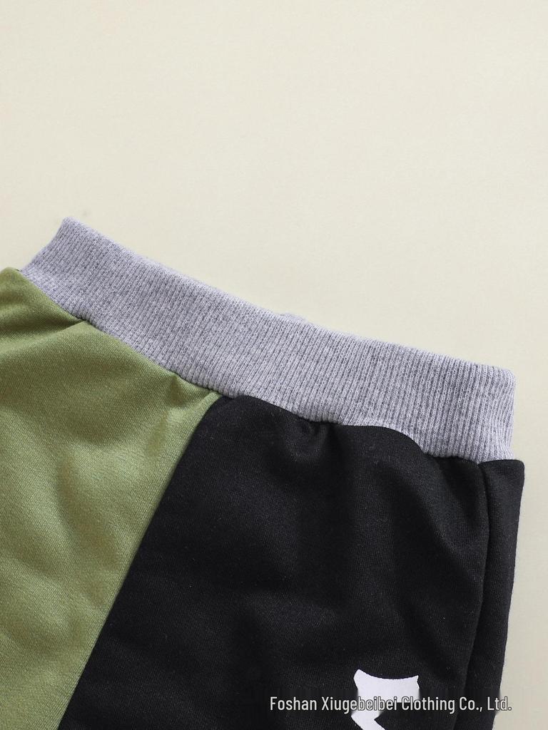 Infant & Toddler Boys' Color Block Hoodie & Long Pants Set - Autumn & Winter Collection