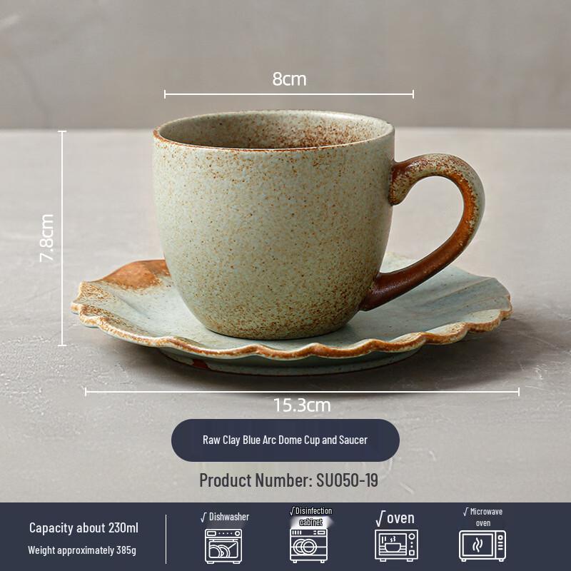 Ceramic Tea and Coffee Cup and Saucer Set