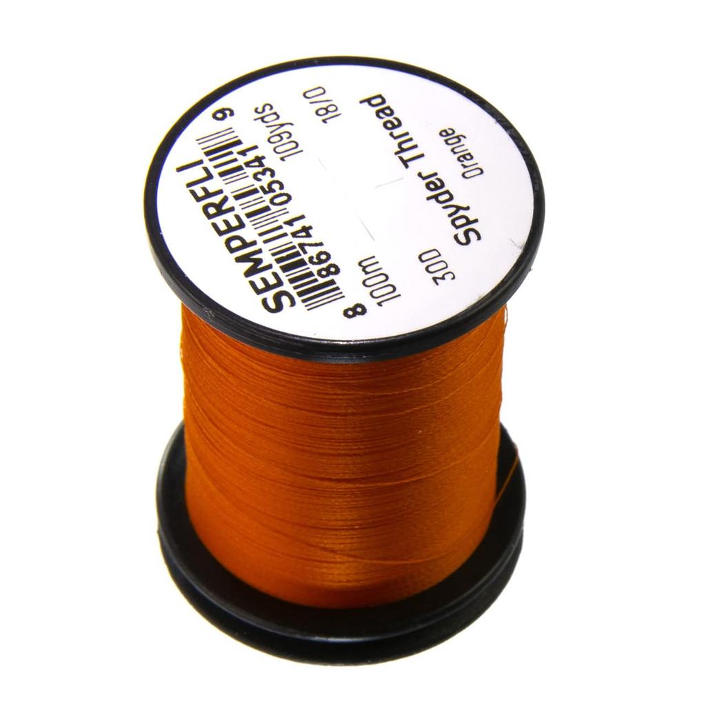TIEMCO Semperfly Spider Thread 180 Orange