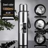 Large Capacity Stainless Steel Insulated Travel Kettle with Tea and Water Separation