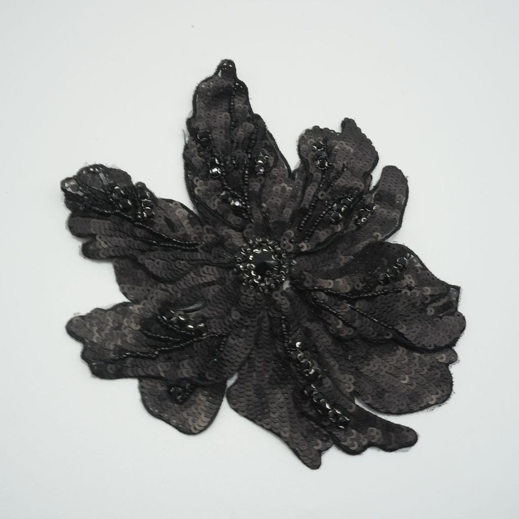 LHY Stylish Five Color Embroidered Flower Clothing Ingredients With High Quality and Fair Price Accessories