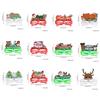 New Year Glasses Christmas Glowing Glasses Photo Props for Kids Teens Adult
