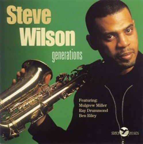 

CD STEVE WILSON - generations 4988067036544 MCA VICTOR Japan Jazz Used