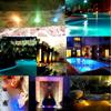 4 LEDs Submersible Light with Remote Control Battery Powered Underwater Night Lamp for Pool Vase Bowl Wedding Party Decoration