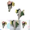 Cute Tulip Potted Plant Plush Toy Figure Bouquet Graduation Gift Doll 40cm
