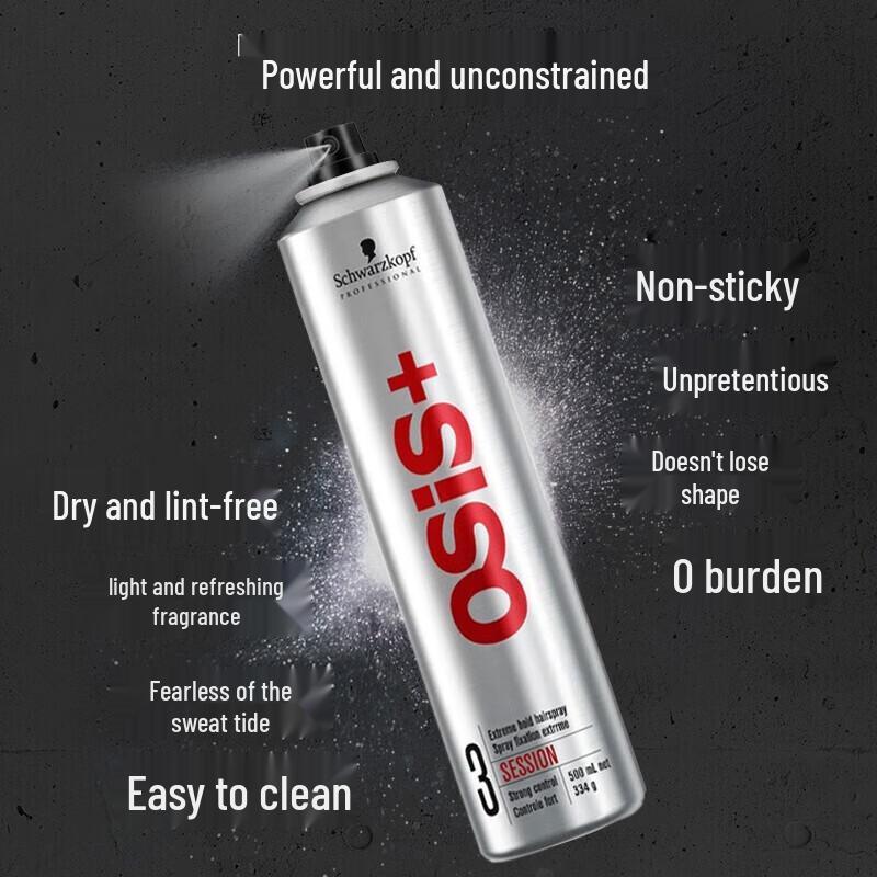 Schwarzkopf Professional Strong Hold Hairspray (Silver Gel)