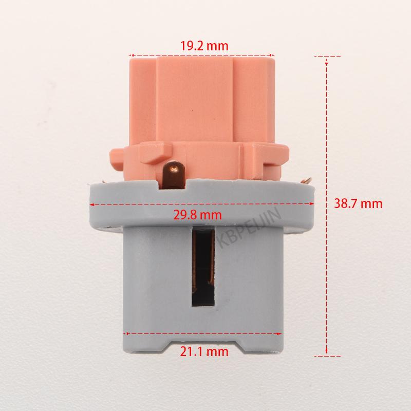 1Pcs 90075-60036 Car T20 W21W Bulb Base Socket For Toyota Highlander Tail Lights Lamp Holder Accessories