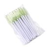 25pcs Disposable Water Drop Mascara Brush Set - Mini Colored Wand Nylon Head Eyelash Comb