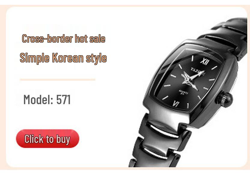 C001 New Arrival Women's Diamond-Studded Luminous Waterproof Watch - Fashionable Ins Style