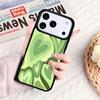 Sage Green Coffee Love Heart Latte Phone Case For IPhone 17 16e 15 14 13 12 11 Pro Max Air Mini Soft Protective Cover