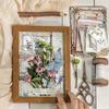 Pastoral Post Office Vintage Non-Adhesive Sticky Notes DIY Bullet Journal Decoration Pack