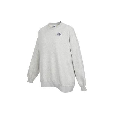 Sweatshirts Women's Gray Crew Neck Thickened Regular DQ9146-050