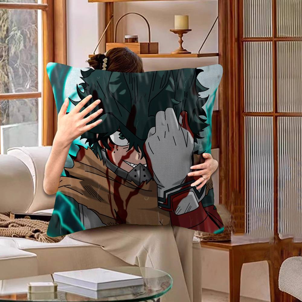 My AnimeHero A-Academia Personalized Pillow Cover Kids Bedroom Wild Party Decor Pillowcase kid Birthday shower Gift
