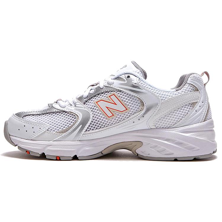 

530 New Balance Silver Metallic Team Orange MR530AC 36