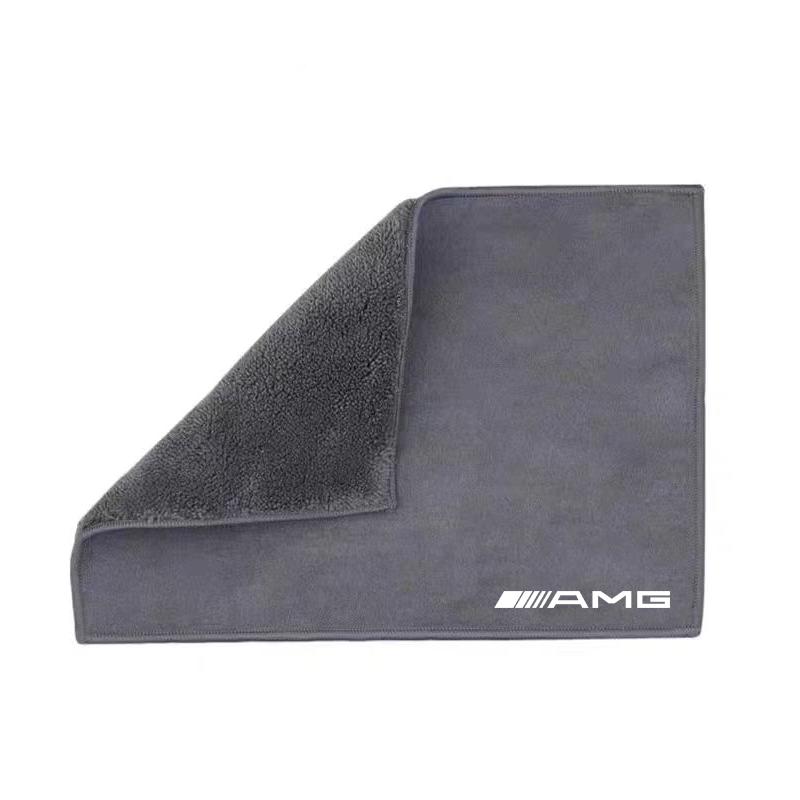 VRF2   Microfiber Towel Car Cleaning Care Accessories For Mercedes Benz AMG W205 C300 W203 W206 W108 W124 W126 W140 W168 W169 GLA GLC