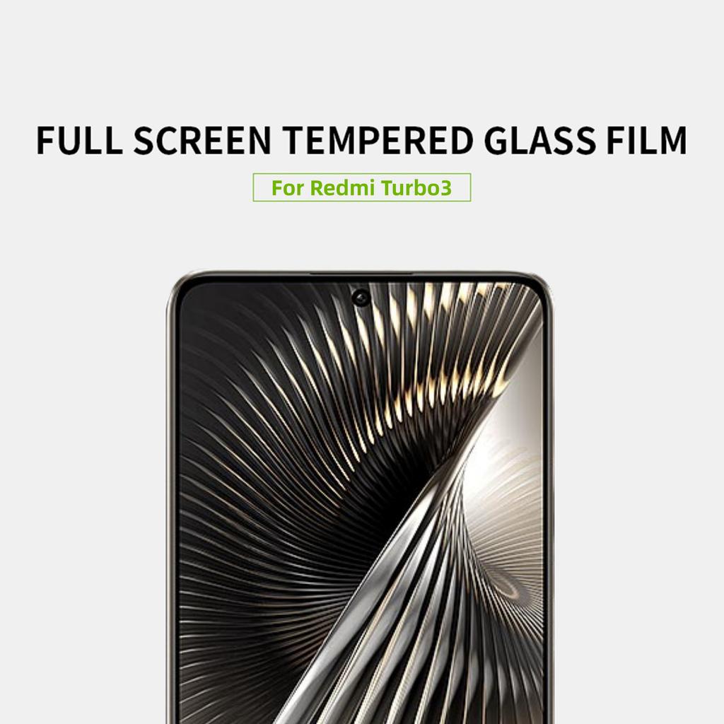 MOFI JK Series-1 for Xiaomi Redmi Turbo 3 5G/Poco F6 5G Screen Protector HD Shatterproof 2.5D Arc Edge Film