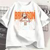Unisexs Tshirt Jalen Brunson Funny 100 Cotton Tee Shirt Short Sleeve T Shirt Crewneck Clothing Gift