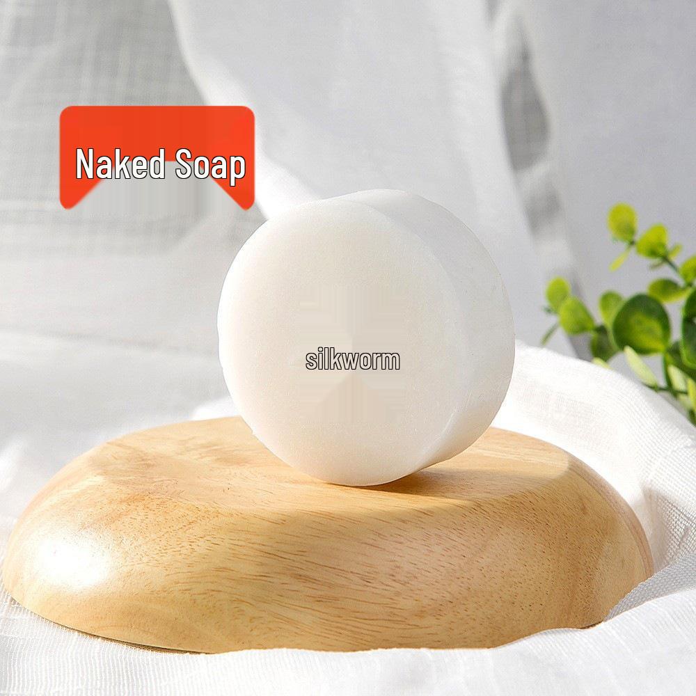 

Мыло Spotless Silk с козьим молоком и морской солью — ручная работа, с эфирными маслами, средство для умывания лица и тела от клещей, 100 г