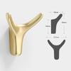 European Antler Wall-Mounted Zinc Alloy Coat & Hat Hook