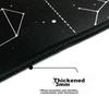 LESAILES Star Constellation Gaming And Office Mouse Pad, Extra Large Thick Computer Keyboard Desk Mat, Upgraded Version, Black, 900*400*3mm