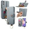 For Samsung Galaxy A05 4G Case RFID Blocking Zipper Wallet PU Leather Mobile Cover