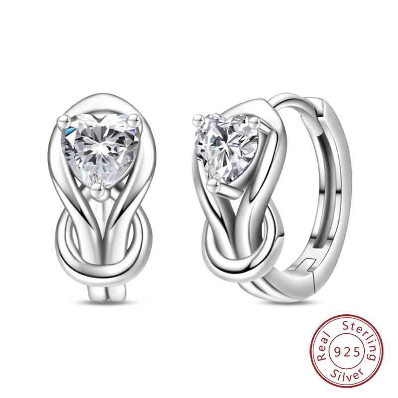 Inlaid Zircon Earrings 925 Silver Minimalist Butterfly Dragonfly Cute Claw Hoop Earrings Women Exquisite Party Jewelry