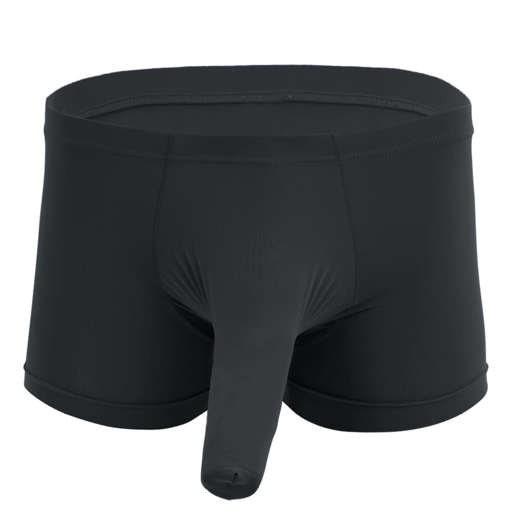 Lenjerie Sexy pentru Bărbați Boxeri Scurți Chiloți Trunchi Lenjerie de Corp cu Teacă Închisă