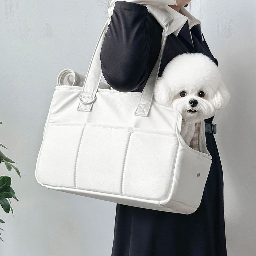 Foldable Pet Backpack Oxford Cloth Pet Handbag Convenient To Carry Dog Backpack