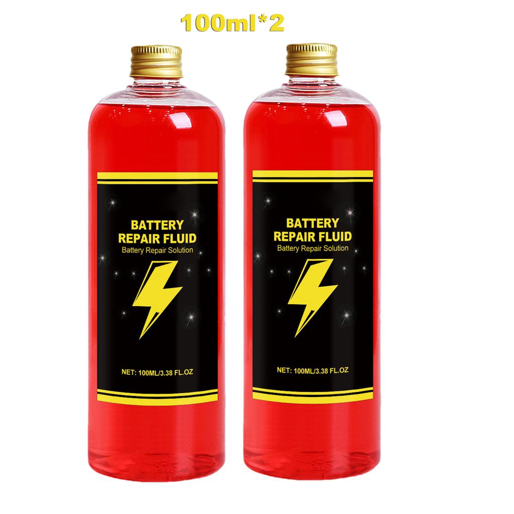 Car Battery Repair Fluid Battery Restore Liquid Effective 100ml Extends Battery Life Efficient Repair For Golf Cart Car Truck