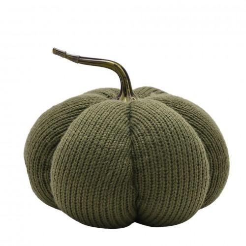 Country Living Pumpkin Doorstop - Green