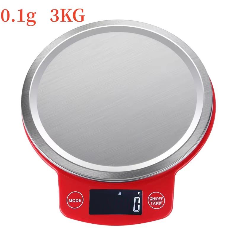 

Электронные весы для выпечки еды Мини-весы для травяной медицины Точное взвешивание 0,1 г Кухонные весы из нержавеющей стали