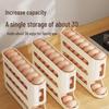 Automatic Rolling Egg Storage Tray for Refrigerator Door