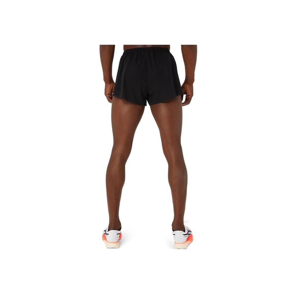 Asics Elastic Waist Lolo Print Loose Sports Shorts Men Bottoms Black 2091A667-001