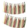 Colorful Paper Streamers for Wedding Decorations Birthday Celebration Supplies Easy Assemble Paper Hanging Ornament