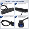 Car Rear Trunk Door Tailgate Boot Release Button Liftgate Switch For 2018-2020 Hyundai Elantra GT I30 OEM 81260G3000 81260-G3000