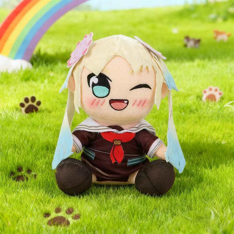 20CM Kawaii Anime LoveLive Kuripan Plushie Toy Cute Cartoon Hugging Anime Peripheral Figure Dolls Cheap Creative Soft Kids Gifts