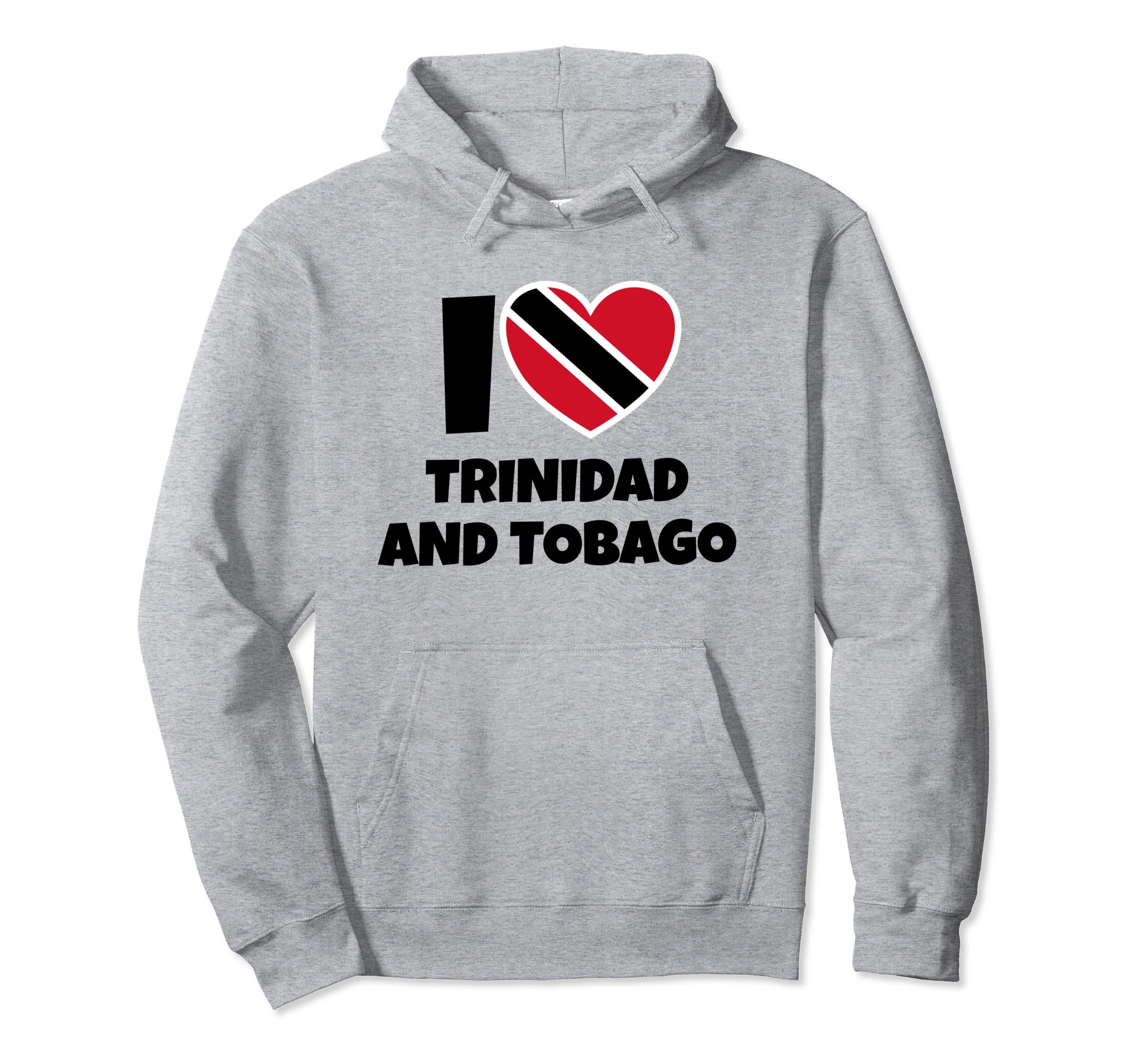 

Love Trinidad and Tobago Flag and Heart Hoodie