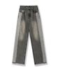 AVANDRESS Two-Tone Wide Pants Black