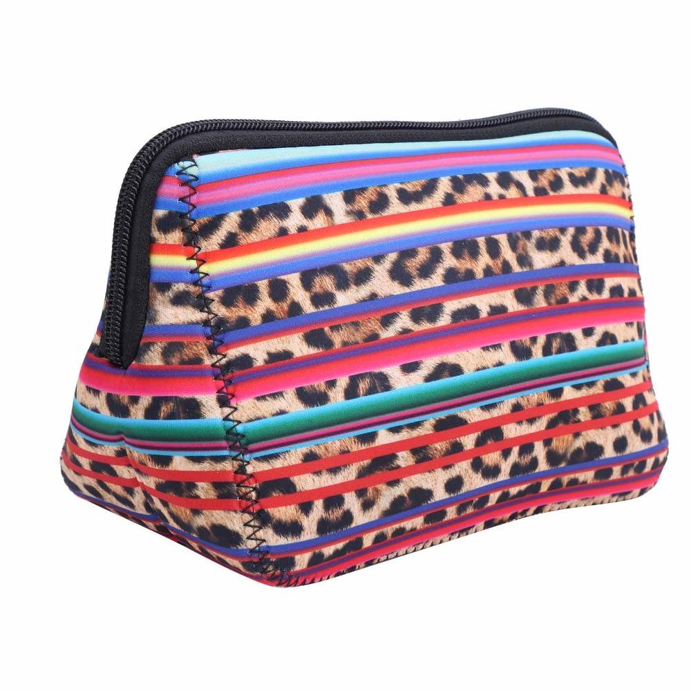 2 Pcs Portable Cosmetic Bag Waterproof Makeup Organizer Durable Makeup Pouch  Handbag Organizer