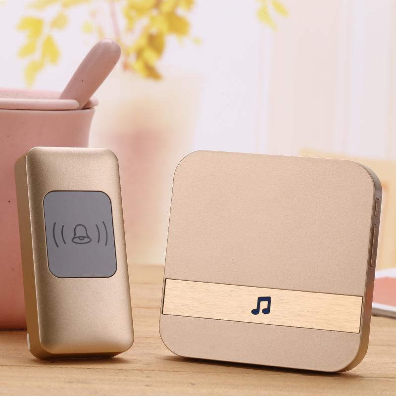 Smart Wireless Doorbell with Long-Range Remote and Elderly Call Button