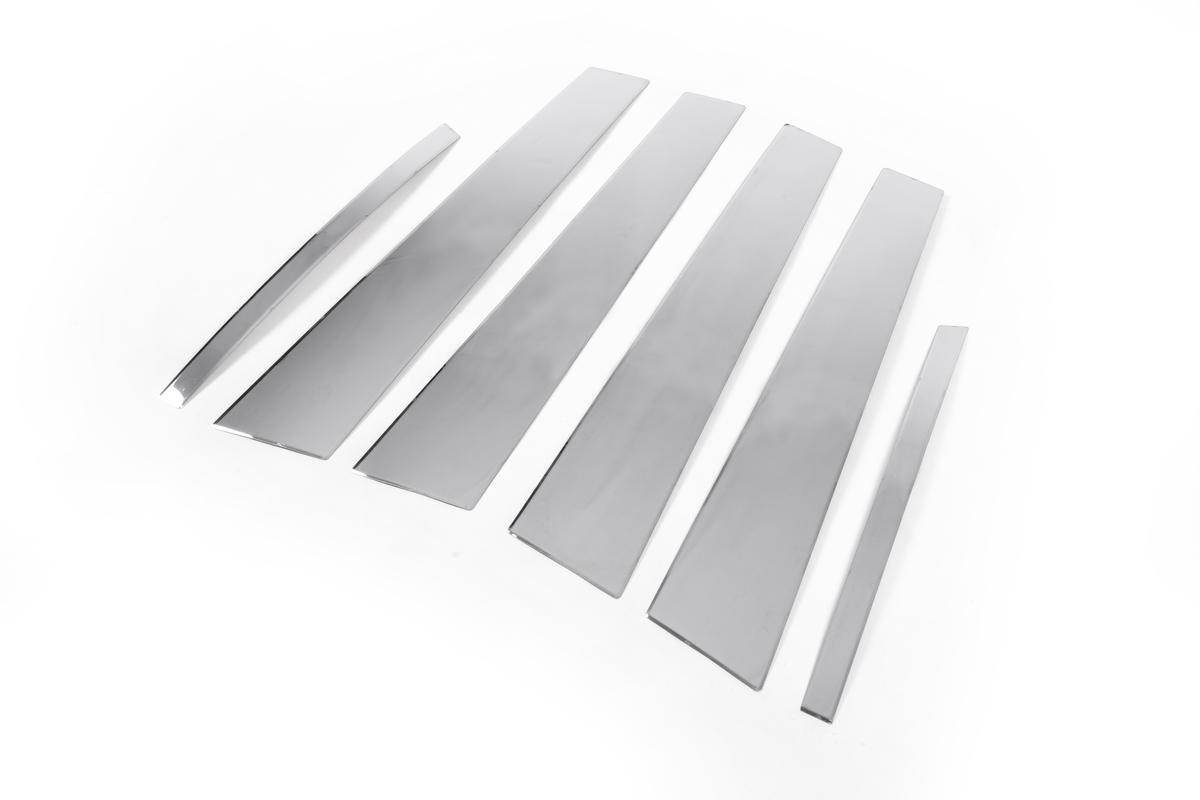 

Молдинг дверных стоек (SD, нерж.) для Volkswagen Passat B6 2006-2012 гг