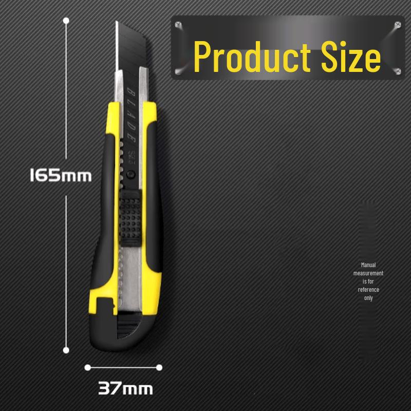 Fang Yuxing Gummierter Utility-Messerhalter für 18mm Klingen (5er-Pack)
