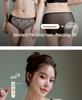 Chinese Style Embroidered Push-Up Bra for Small Busts – Lift & Adjust Front Closure, Anti-Sagging, Seamless, Side-Fat Gather