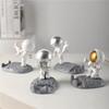 Astronaut Figurine Phone Holder: Creative Plastic Desktop Decor & Gift